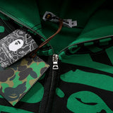 Bathing Ape Hoodie Shark Loose Hooded Sweater Jacket