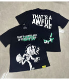 Cough Syrup T Shirts Direct Injection Hot Diamond Short Sleeves