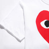 CDG Be Kind T Shirt round Neck Short Sleeve Men and Women