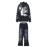 Hellstar Hoodie And Pants Two-Piece Set
