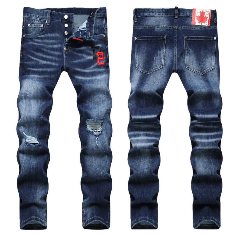 DSQ2 Jeans Ripped Stretch Jeans