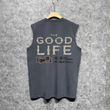 Amiri tank top letter printing