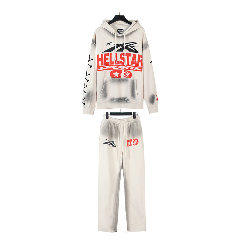 Hellstar Hoodie And Pants Two-Piece Set