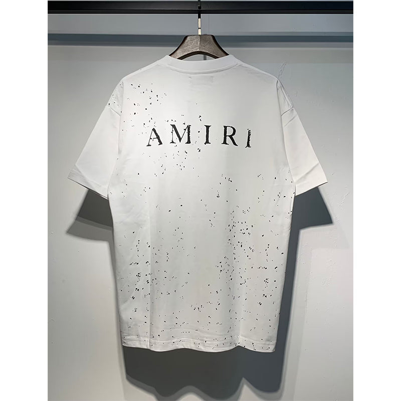 Amiri T Shirts Fashion Print Couple High Street