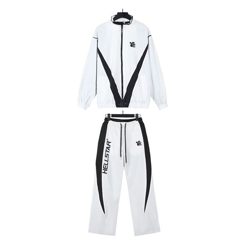 Hellstar Jacket and Sweatpants Two-Piece Set