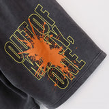 Godspeed Shorts Summer GOD Racing Letter Pattern Casual Loose Shorts