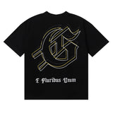 Godspeed T Shirts Spacesuit Pyramid Printing Cotton Casual Crew Neck Short Sleeve Men and Women