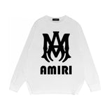 Amiri Long Sleeved Shirt Printed Trendy Pure Cotton