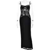 Women Dress Lace See-through Sexy Dress