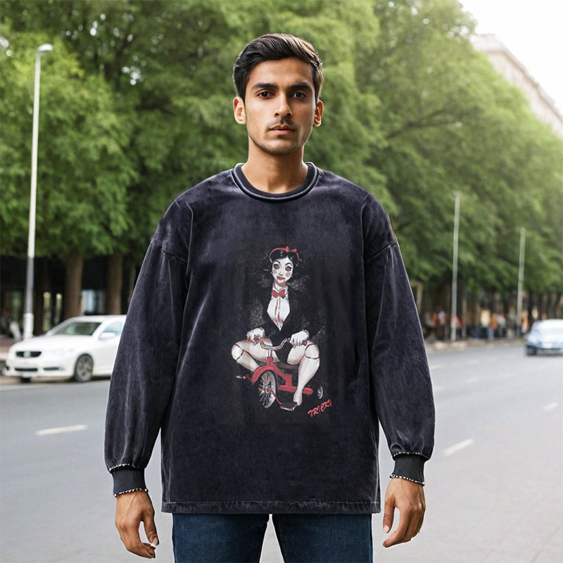 Men's Vintage Long Sleeve Shirt