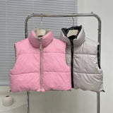 Women Cotton Coat Two-Sided Vest