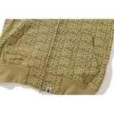 Bathing ape hoode bape desert color street loose