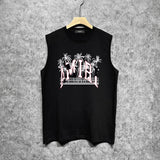 Amiri tank top coconut beach print