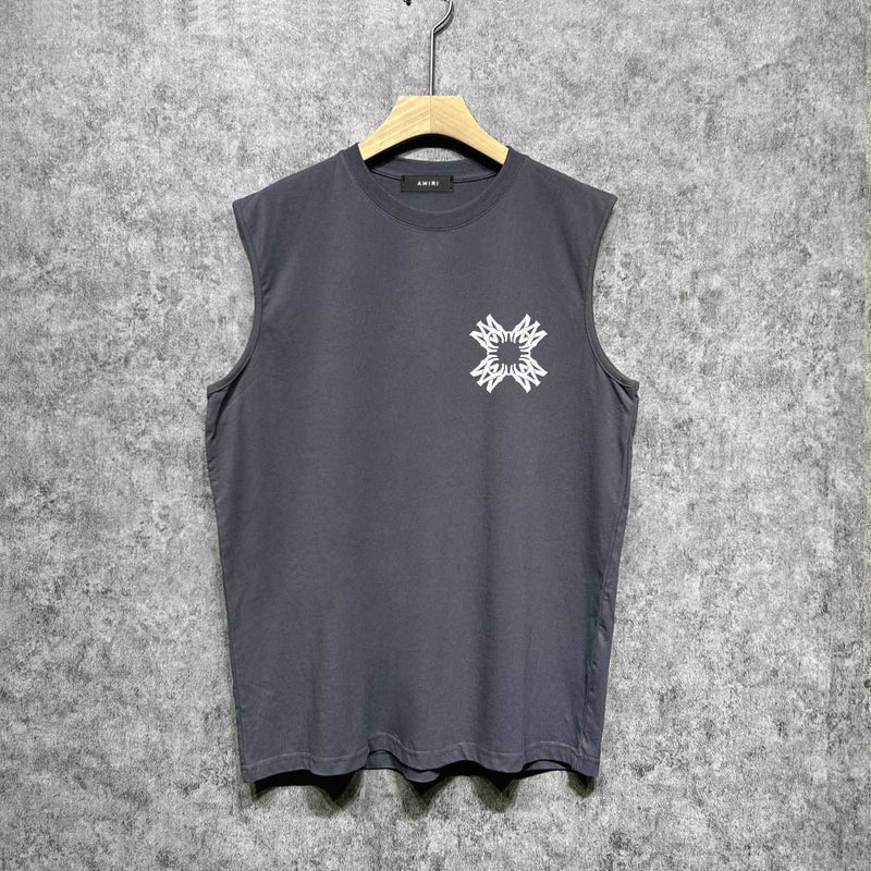 Amiri tank top with simple letter print