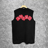 Amiri tank top red dice printing