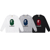 Bathing ape Crew neck sweatshirt