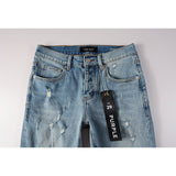 Purple Brand Jeans Pure Cotton High Street Trend #9075