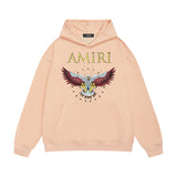 Amiri Hoodie Printed Trendy Pure Cotton