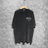 Amiri washed t-shirt bowling printing