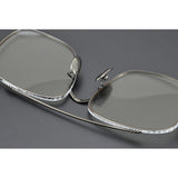 CHH Chrome Hearts Glasses Japanese large frame pure titanium engraved pattern myopia glasses frame