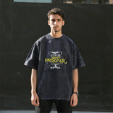 Mens Vintage T Shirt Short Sleeve T-Shirt Men