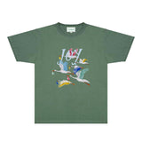 Casablanca T Shirts Fashion Print Street