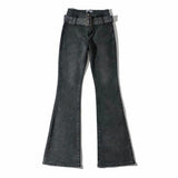 Women Jeans Hot Girl Bell-Bottom Pants Retro