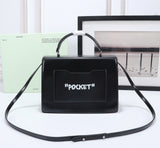 Off White Bag Casual Outdoor Convenient Tote Bag