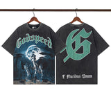 Godspeed T-Shirt Retro Fantasy Pattern