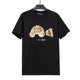 Palm Angels T Shirts Short Sleeve T-shirt Men and Women Loose Half Sleeve