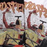 Godspeed T Shirts Racing Wins Scene Printed Cotton Casual Short Sleeves Men and Women