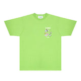 Casablanca T Shirts Fashion Print Street