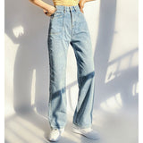 Women Jeans Retro Loose and Simple