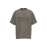 Fog Essentials T shirt Flocking Logo Loose T shirt