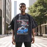 Mens Vintage T Shirt Wash Men's Short Sleeve T-Shirt