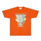 Casablanca T Shirts Fashion Print Street