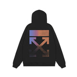 OFF WHITE Hoodie Trendy Street Style Personalized Cotton