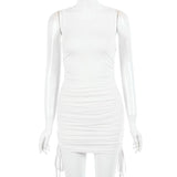 Women Dress Sexy Fashion Cotton Dress