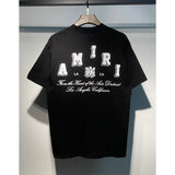 Amiri T Shirts Fashion Print Couple High Street