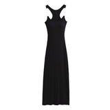 Women Dresses Sexy Strapless Invisible Suspender Dress Sexy Slim Fit