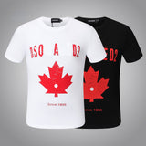 Dsq2 T Shirt Casual Sports Printed Short Sleeve Summer Men