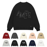 Amiri Sweatshirt Printed Trendy Pure Cotton