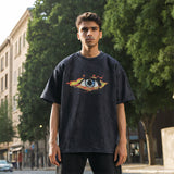 Mens Vintage T-Shirt Printed Short Sleeve T-Shirt