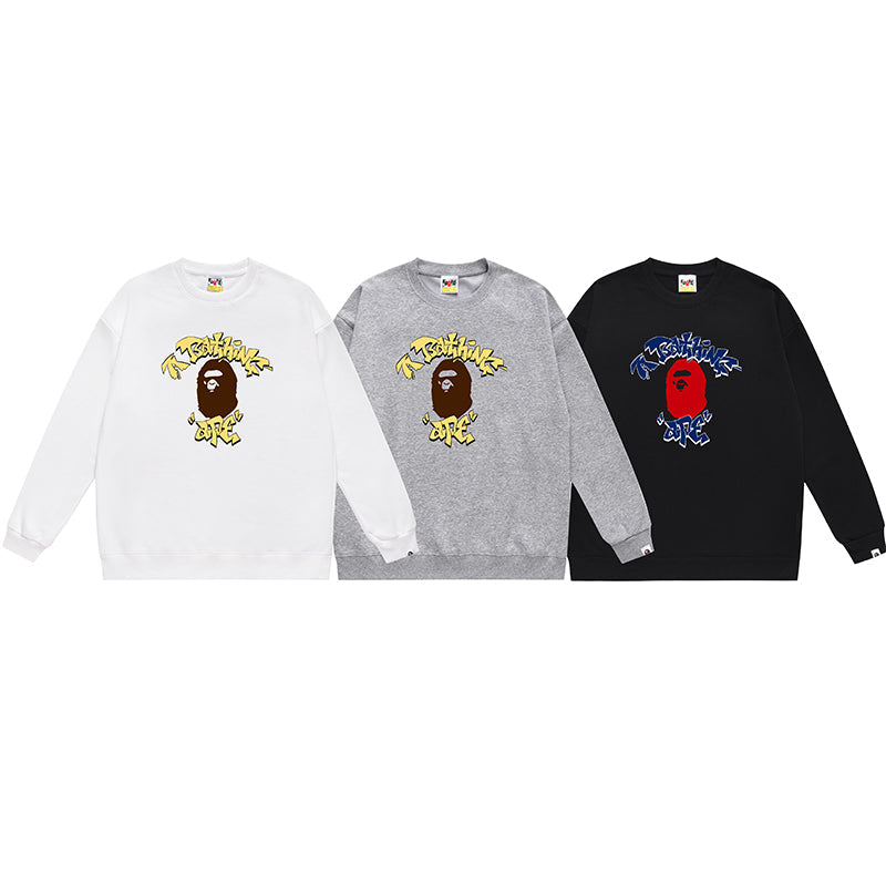Bathing ape Crew neck sweatshirt