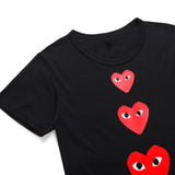 CDG Be Kind T Shirt Men and Women round Neck Cotton Shirt