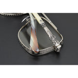 CHH Chrome Hearts Glasses Versatile pure titanium square frame sunglasses frame large face myopia glasses frame