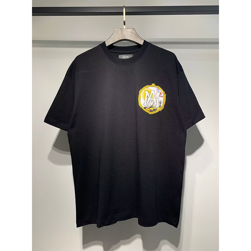 Amiri T Shirts Fashion Print Couple High Street