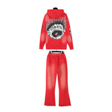 Hellstar Hoodie And Pants Two-Piece Set