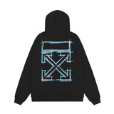 OFF WHITE Hoodie Trendy Street Style Personalized Cotton