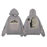 Hellstar Hoodie & Pants Vintage Washed Old Hooded Sweater Hoodie